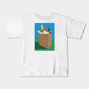 Weekly Grocery Haul Kids T-Shirt